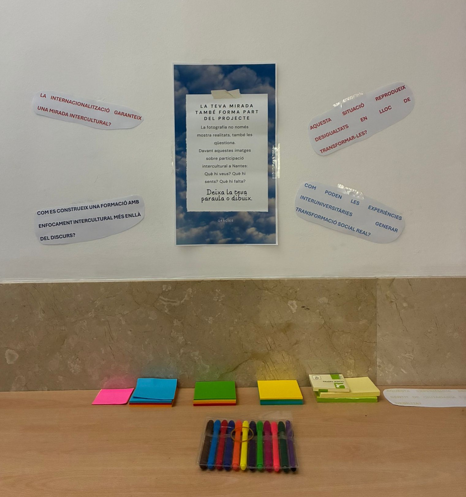 Exposició "Erasmus+: experiència educativa intercultural amb Photovoice a la FEPTS"